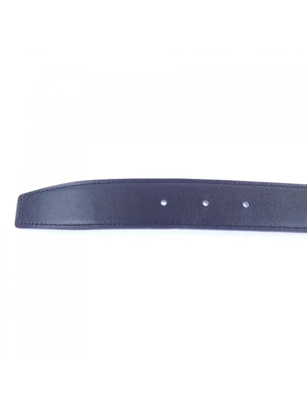 Hermes Guilloche 32 Reversible Belt